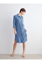 Nevavm Textured Muslin Shirt Dress with a Difference - 3