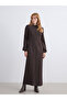 High Collar Knitwear Dress