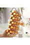 Lipstick Holder Organizer, 16 Spaces Acrylic Stackable Fish Shape Lipstick Tower, Lip Gloss Storage - 3