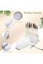 26 Holes Lipstick Organizer, Acrylic Lip Gloss Holder, Lip Gloss Organizer for Makeup Brush Lip - 3
