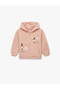 Long Sleeve Zippered Hooded Cotton Fleece-Lined Sweatshirt