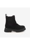 Genuine Leather Women's Suede Chelsea Boots 1700-3022