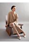 Alita City Lcw Grace Brown Judge Collar Women's Shirt Tunic with a Difference - 2