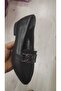 Women's Metal Detailed Loafer Ballet Flats