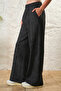 Women's 2 Thread Nevrür Stitched Pocketed Wide Leg Trousers - 4