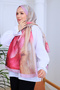 Modern Flower Patterned Digital Soft Shawl - 2