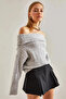 Degaje Madonna Collar Ribbed Knitwear Sweater - 2