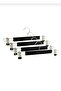 Wooden Look Plastic Hanger with Pegs, Skirt, Clothes Hanger, 1St Quality Luxury Trouser Hanger, 12 Pieces - 3