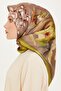 Twill Silk Scarf 9215-34t - 4