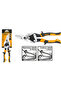 HTSN0110L Left-Cut Aviation Snip – Heavy-Duty Industrial Tin Snip for Sheet Metal, Stainless S - 2