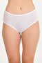 Women's High Waist Thin Striped Bato Panties 5 Pieces