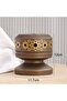 Traditional Metal Incense Bakhoor Burner – Charcoal Mabkhara for Oud & Resin - 2