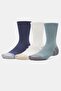 UA Tech 3Pk Unisex Çorap