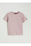 Crew Neck Floral Embroidered Women's T-Shirt - 5