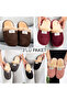 3-Piece Unisex Guest Bohça Balcony Dowry House Slippers