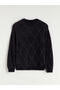 Diamond Patterned Women's Knitwear Sweater - 6