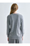 Crew Neck Self Patterned Women's Knitwear Cardigan - 5