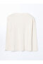 Crew Neck Women's Knitwear Sweater - 6