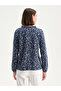 Özmarka New Season Tie Neck Floral Blouse - 8
