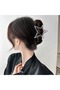 Silver Color Metal Star Model Hairpin Hair Clip 7 cm - 7