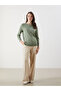 Crew Neck Women's Knitwear Sweater (W5) - 2