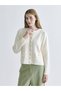 Quality Pieces from Çelebi Store Zero Roba Collar Women's Knitwear Cardigan - 2
