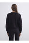 Esvab • Modern & Distinctive Zero Roba Collar Women's Knitwear Cardigan - 5