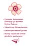 5 Pieces Pink Daisy Children's Room Furniture Handle Set - Single Screw Cabinet and Drawer Handles - 8