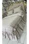 Double Size 160X200Cm Fitted Sheet with Ruffled Skirt,2 Ruffled Pillowcases and Ruffled Duvet Cover - 7