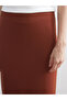 Esvab • Modern & Distinctive Belted Slit Skirt - 4