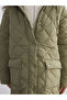 Two Mt Shop Quality Lcw Modest Khaki Quilted Oversize Women's Puffer Coat - 3