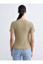 Vizyon New Season Double Breasted Collar Textured Blouse - 4