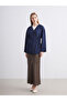 Double Breasted Collar Women's Kimono - 2