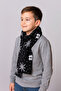 New Year Themed Knitwear Children's Scarf (Age 5-10, 30X140Cm) - 2