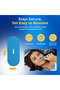 Mouth Tape for Sleeping – 30 Sleep Strips, Hypoallergenic Snore Reducing & Anti-Snoring Aid, Blue - 6
