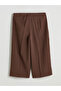 Lcw Vision Brown Modal Blend Women's Pleated Pants - 8