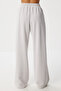 Wide Leg Modal Sweatpants Lub0070 Gray - 5