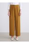 Loose Fit Wide Leg Women's Pleated Pants - 5