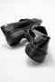 Women's Accessory Buckle Loafer Shoes Black Patent Leather - 4