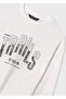 Long Sleeve T-Shirt for Ages 10-16 - Cream - 6