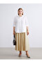 Quality Pieces from Çelebi Store Regular Fit Poplin Pleated Skirt - 3