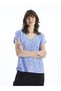 Peak New Season V-Neck Polka Dot Women's T-Shirt