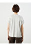 Nevavm V-Neck Oversize Soft Touch Women's T-Shirt with Difference - 4