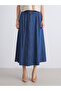Leave Your Style with Us |   Standard Fit A-Line Jean Skirt - 2