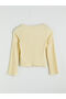 V-Neck Textured Women's Cardigan - 6