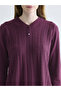 V-Neck Self-Patterned Women's Knitwear Sweater (W5) - 3