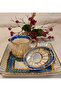 Arni̇ Porcelain Hand Painted Single Person Coffee Cup Set