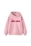Utopia Cactus Jack Printed Oversize Unisex Pink Hoodie