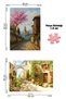 4 Pcs 1000 Piece Puzzle - the Cafe Terrace at Night and the Girls Tower Memories and the Old Street and Colmar - 2