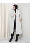 Women's Fullly Filled Waist Lace up Sleeves Elastic Nova Fabric Young and Sports Medium Size Testure Coat 0215 - 2